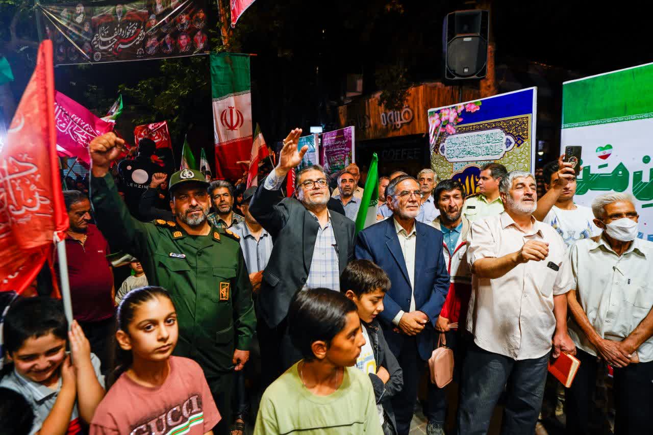 جشن همدلی اُمت سنگر هر شیعه خیابان شده حاج صادق آهنگران شهرستان محلات جشن همدلی اُمت سنگر هر شیعه خیابان شده حاج صادق آهنگران شهرستان محلات