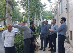 بازدید میدانی شهردار و شورای اسلامی شهر از فضای سبز شهری